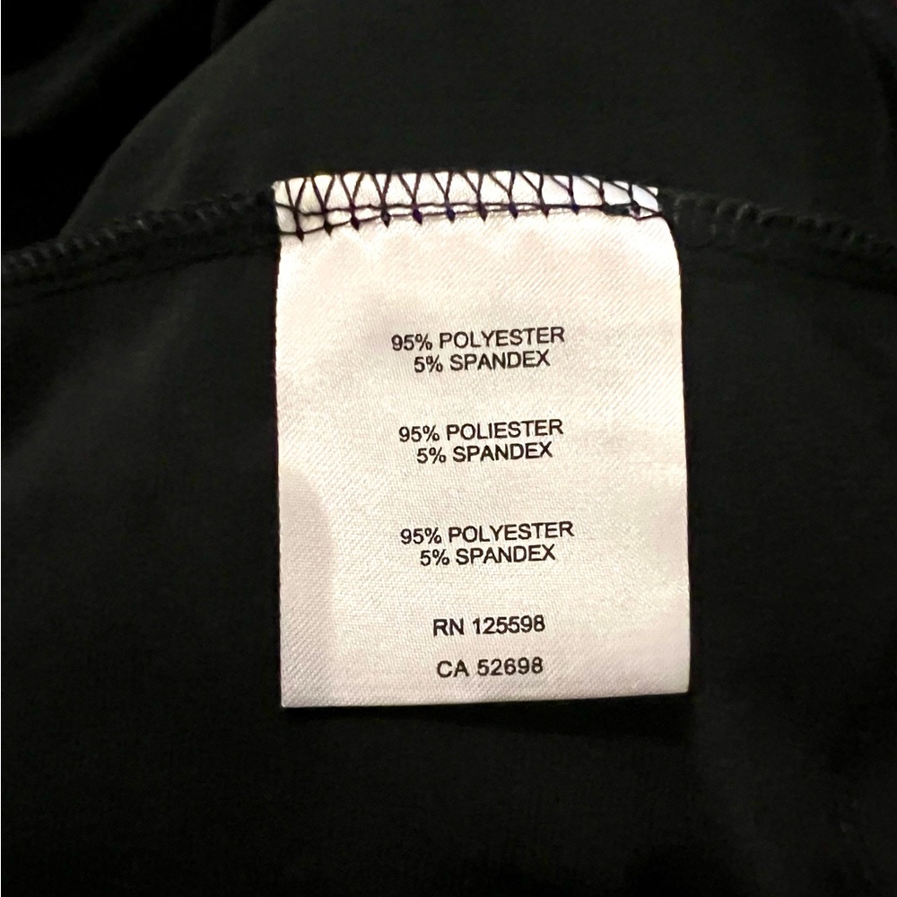 NWT Ellen Tracy Women's Tab Rolled Cuff Black Blazer Jacket - Size M - Picture 9 of 10